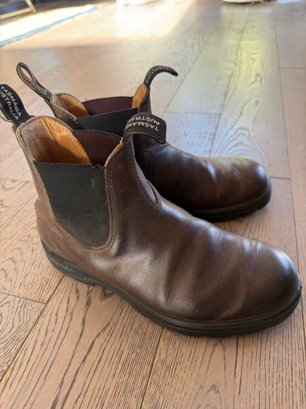 Blundstone Chelsea Boots Brown Leather AU 7 US 8 Tasmania Au